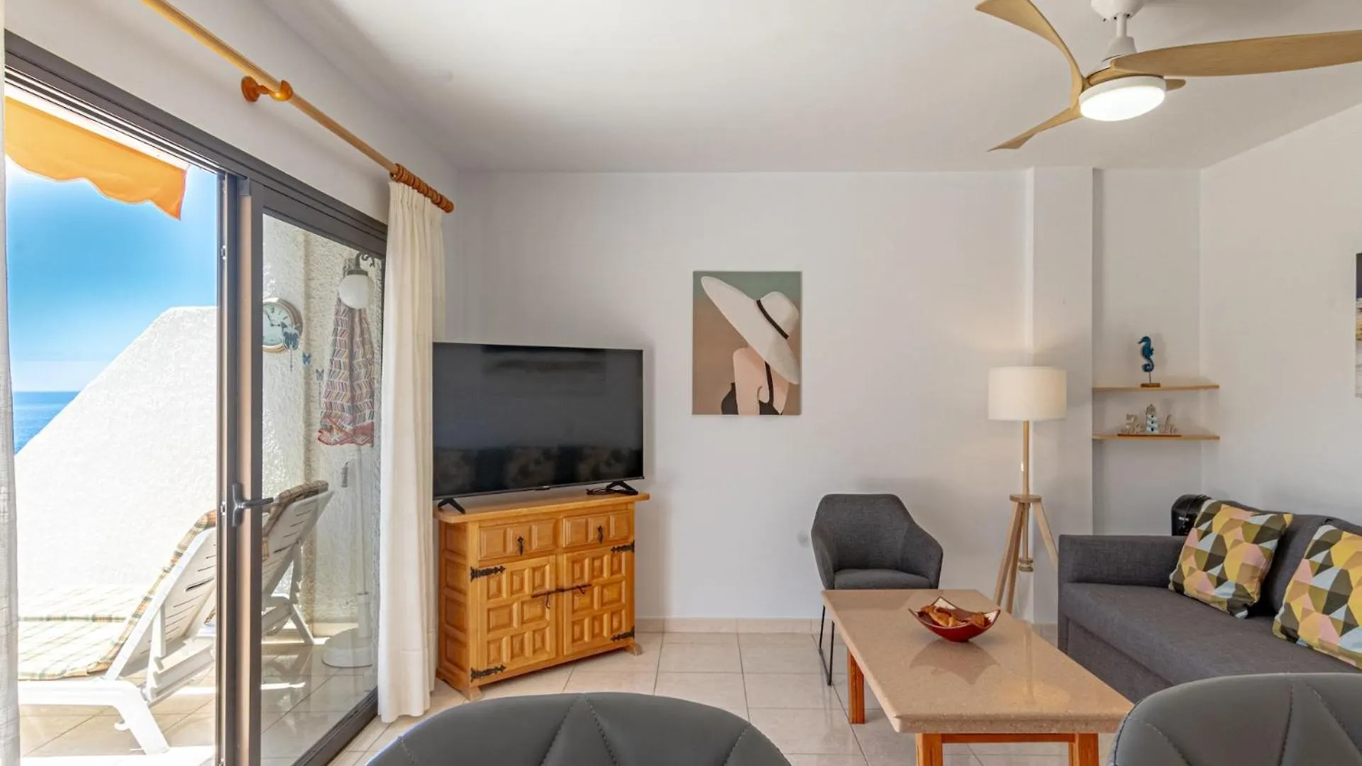 Sunny Oceanview Terrace By Dream Homes Tenerife Acantilado de los Gigantes Daire