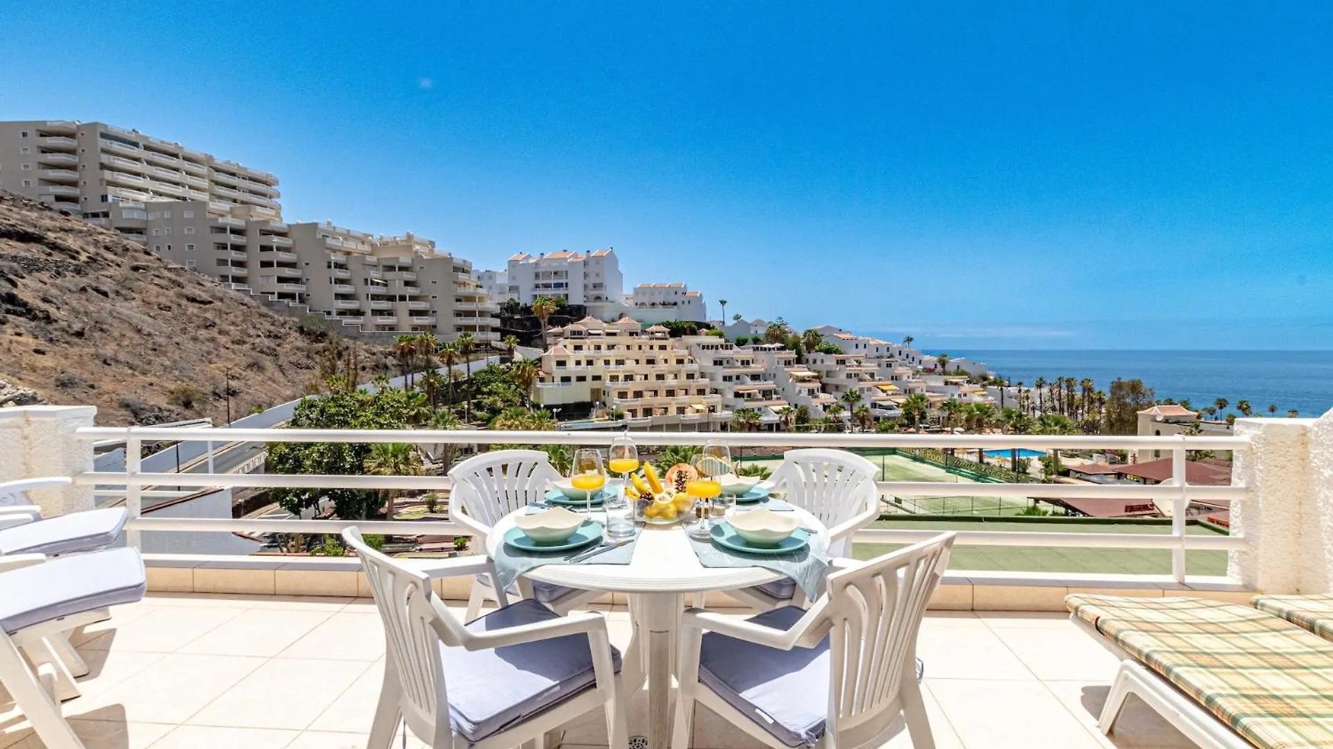 Sunny Oceanview Terrace By Dream Homes Tenerife Acantilado de los Gigantes Daire