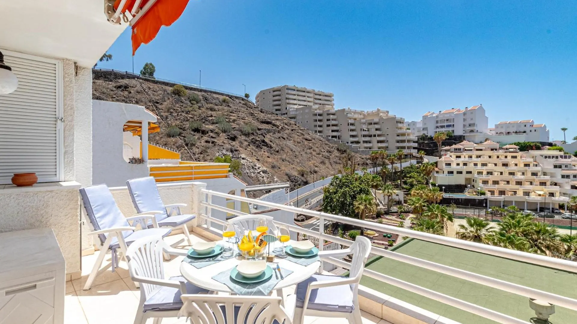 Sunny Oceanview Terrace By Dream Homes Tenerife Acantilado de los Gigantes Lägenhet